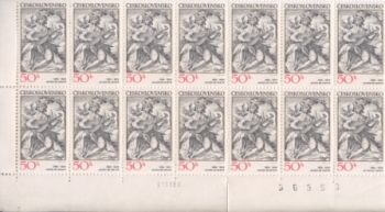 2534 - Größere Einheit 14 Marken ** - 1982